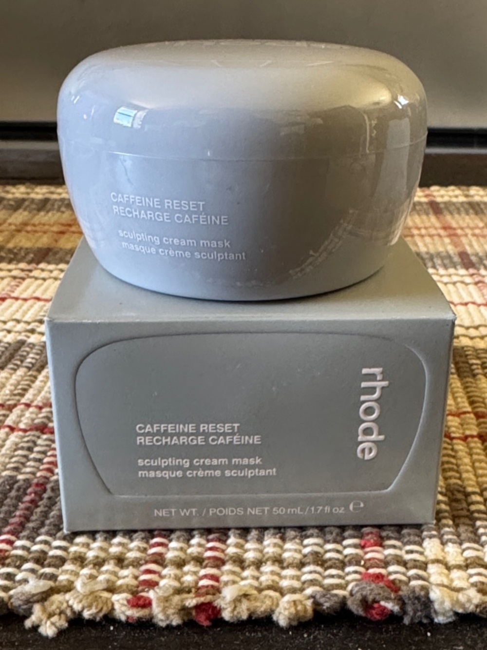 RHODE Sculpting Caffeine Reset Cream Mask